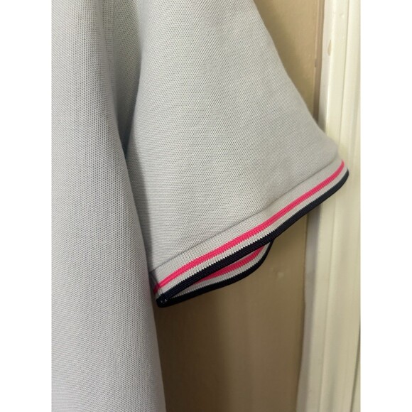 Psycho Bunny Polo Shirt Size 7 XL Gray Pima Cotton Peru Embroidered Logo Preppy - Picture 4 of 10